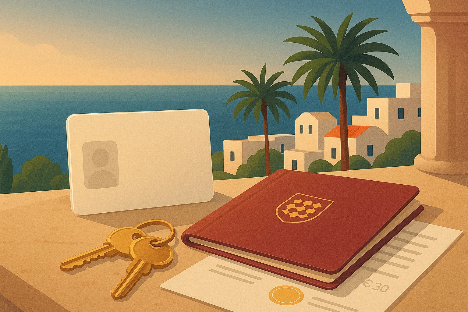 Как получить вид на жительство на Кипре (2025): правила, документы и порядок действий