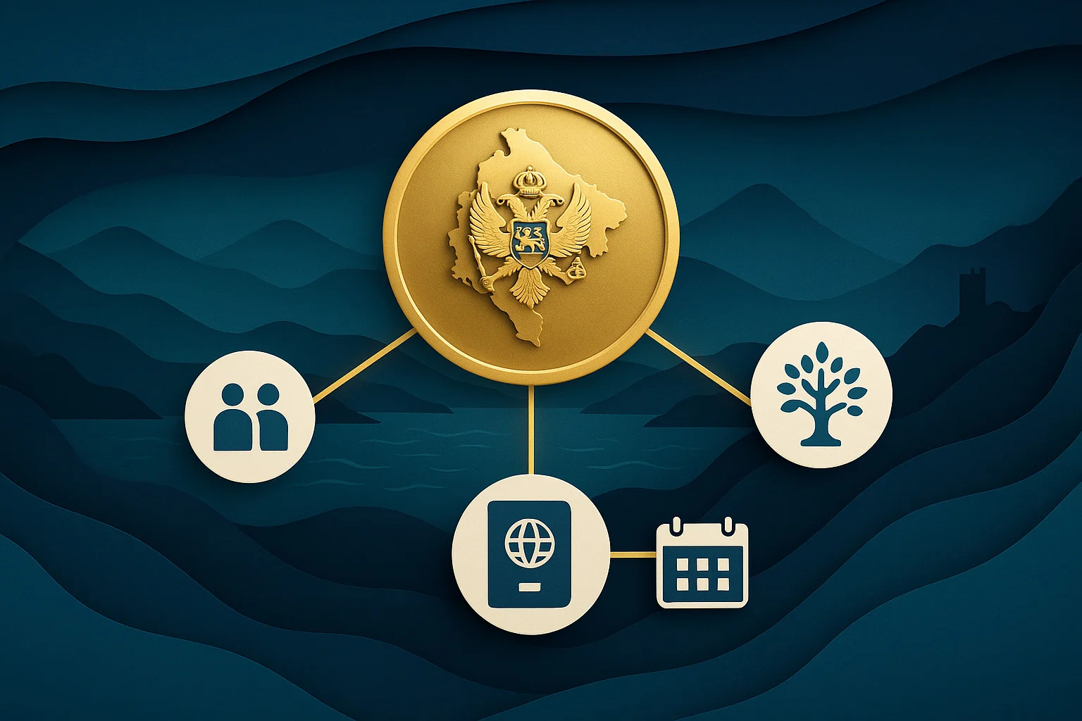 Гражданство Черногории 2025 — натурализация, брак и происхождение