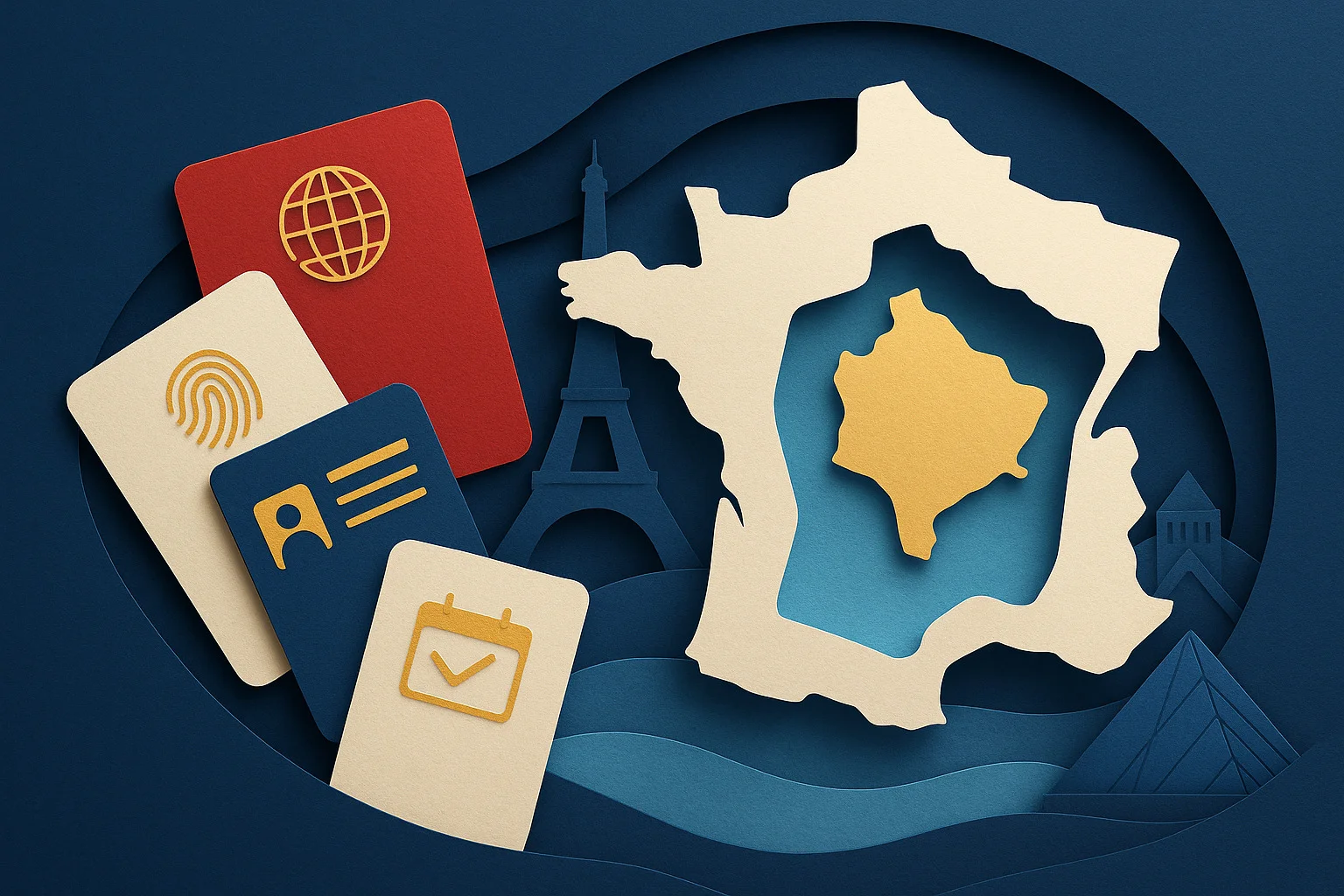 Как получить вид на жительство во Франции в 2025 году — разрешения, карты и продления