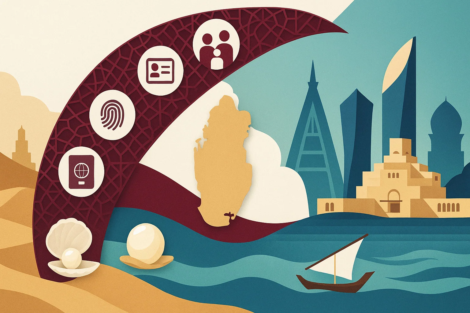 Как получить вид на жительство в Катаре в 2025 году — разрешения, продление для работы и семьи