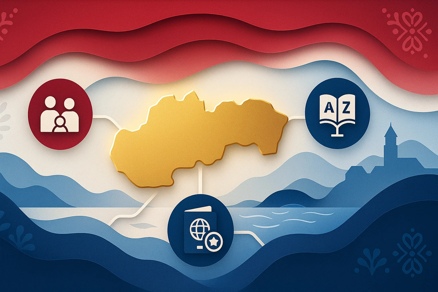 Как получить гражданство Словакии в 2025 году — требования, язык и семейные связи