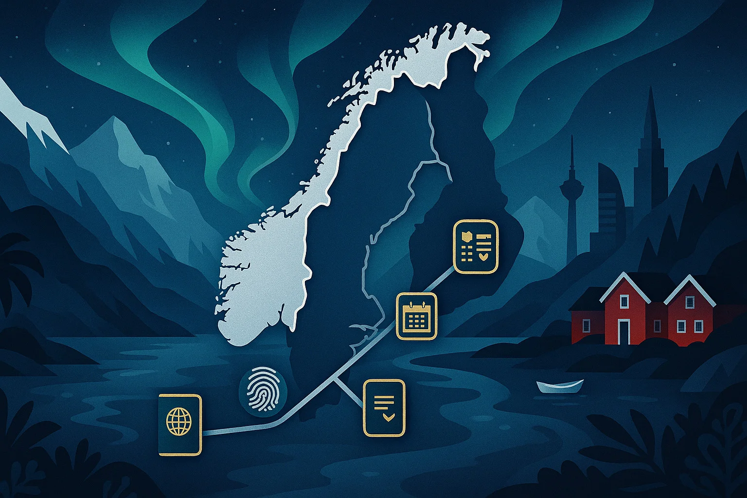 Как получить вид на жительство в Норвегии в 2025 году — разрешения, карты UDI и продления