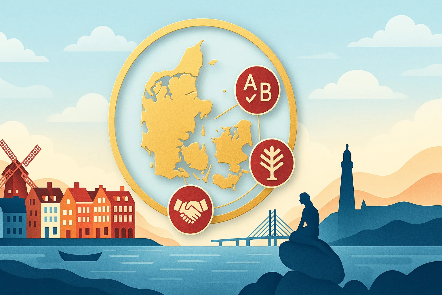 Как получить гражданство Дании в 2025 году — языковой тест, интеграция и происхождение