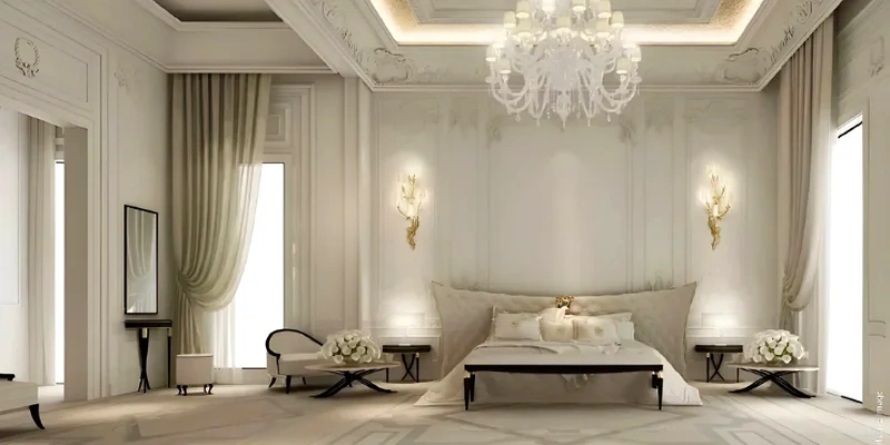 Апартаменты с открытым бассейном в Дубае, ОАЭ