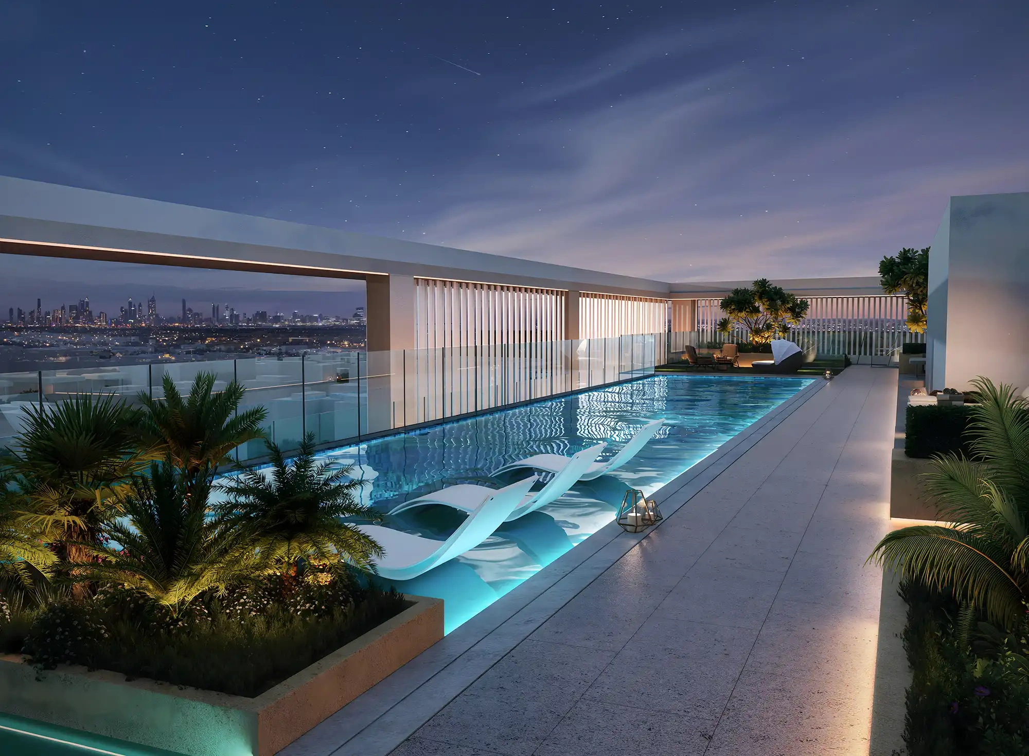 Светлые апартаменты в Дубае, ОАЭ