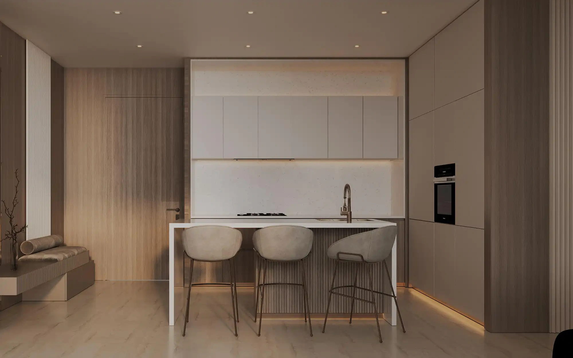 Современные квартиры в Дубае, ОАЭ