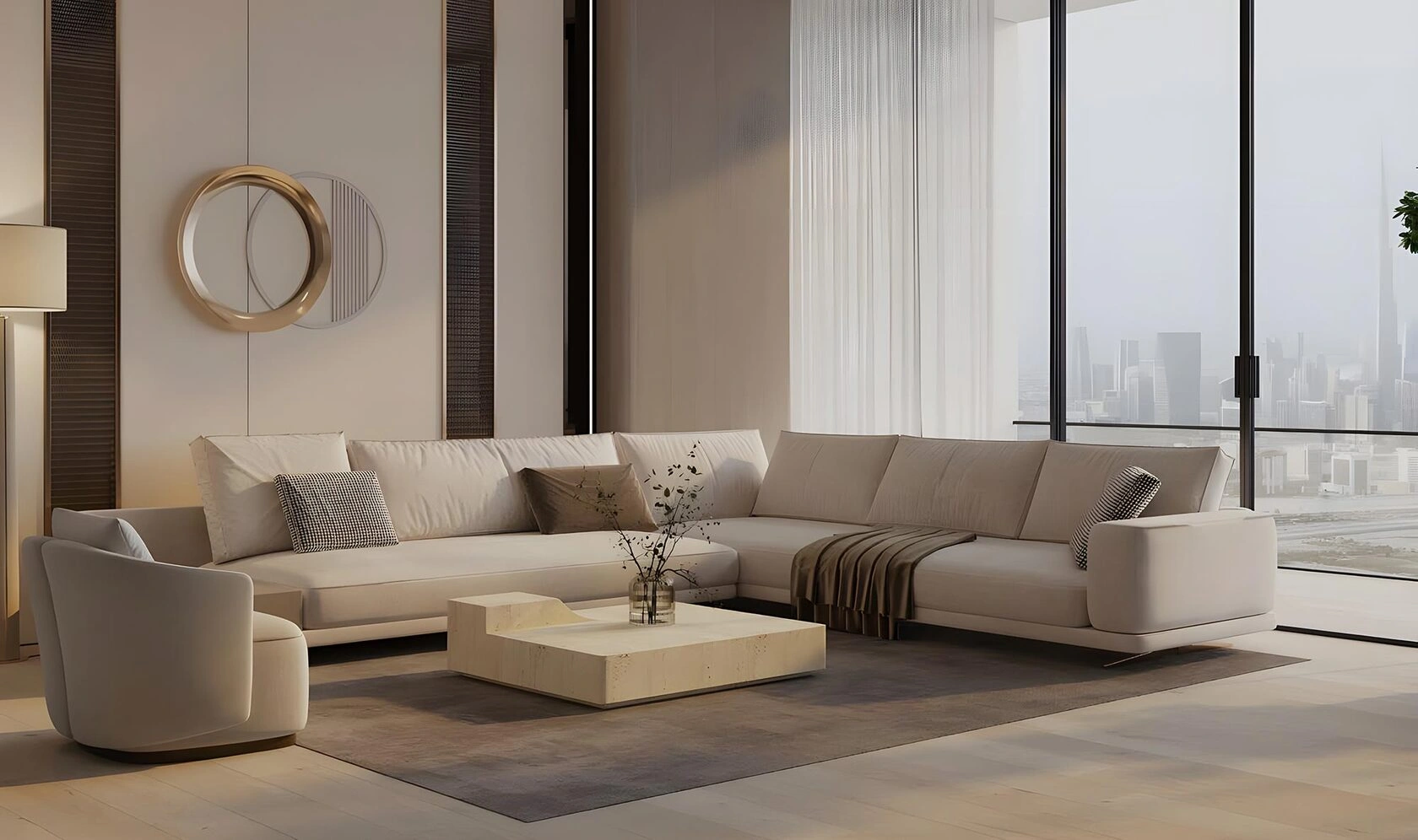 Стильные апартаменты в Дубае, ОАЭ