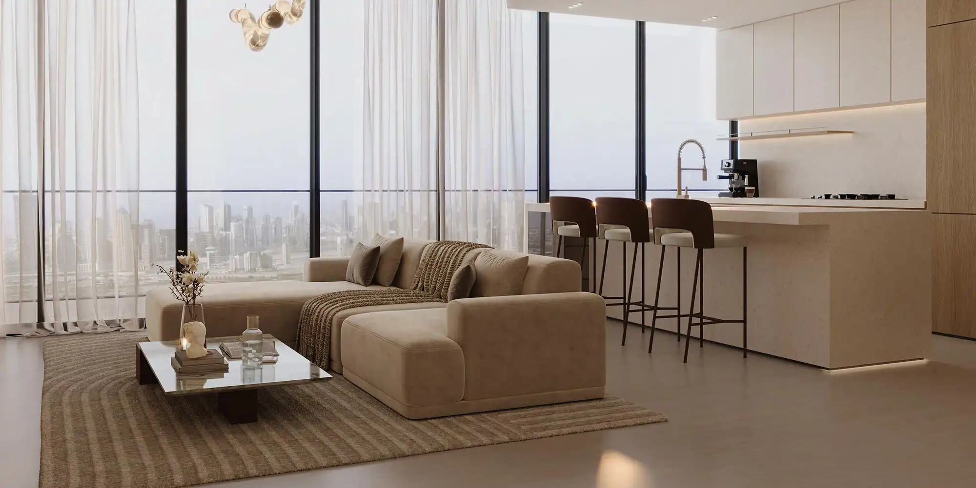 Уютные апартаменты в Дубае, ОАЭ