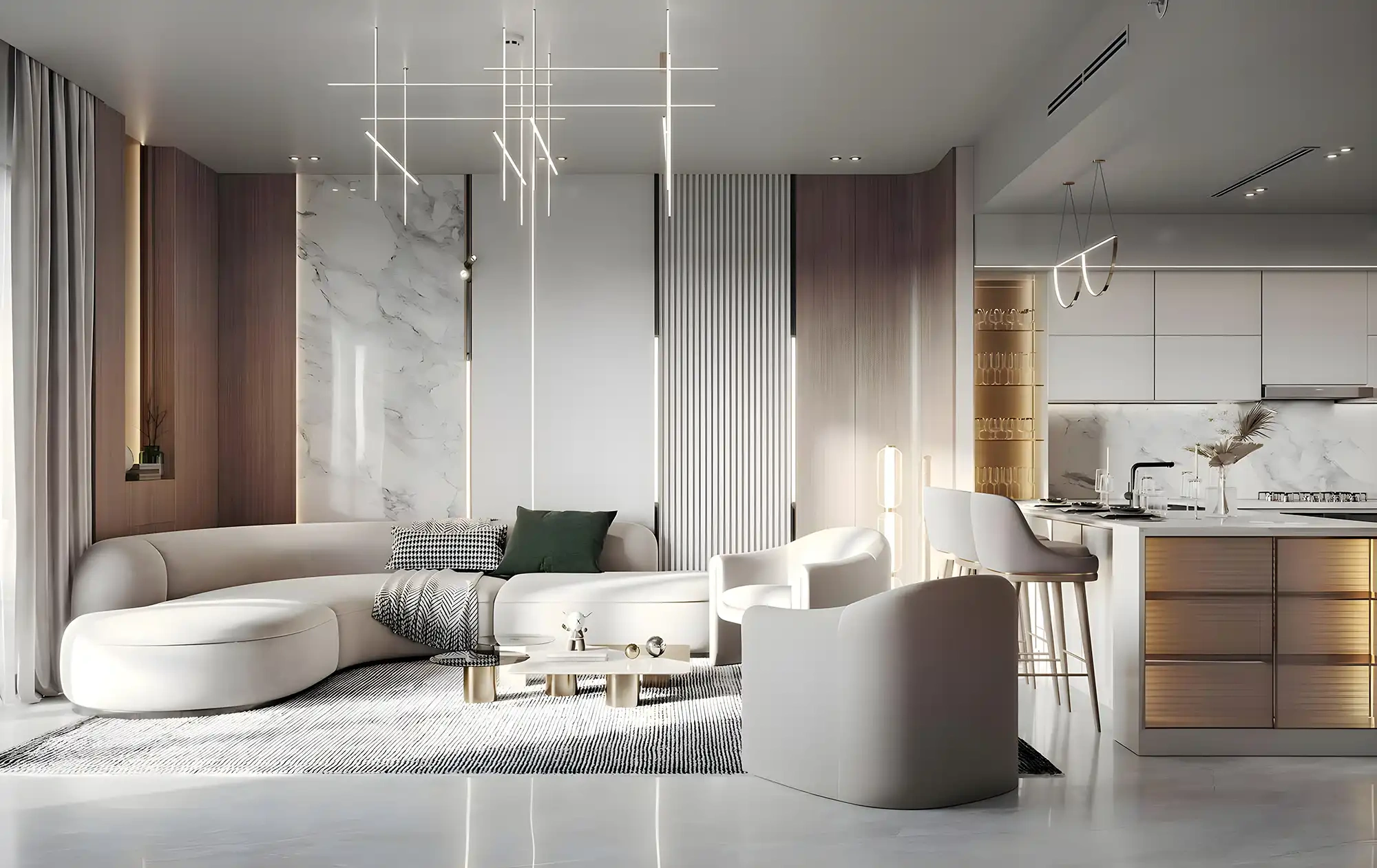 Современные квартиры в Дубае, ОАЭ