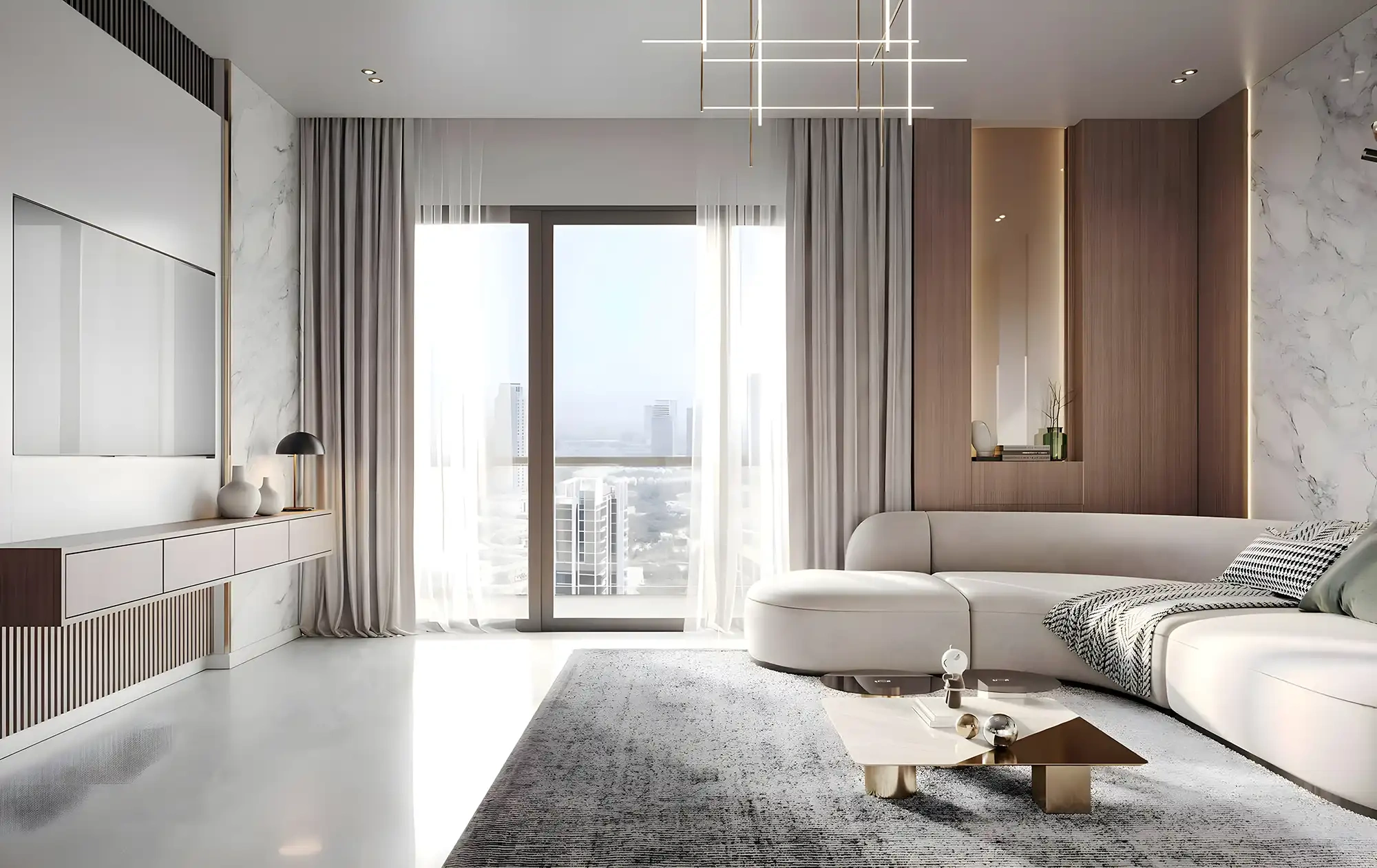 Современные квартиры в Дубае, ОАЭ