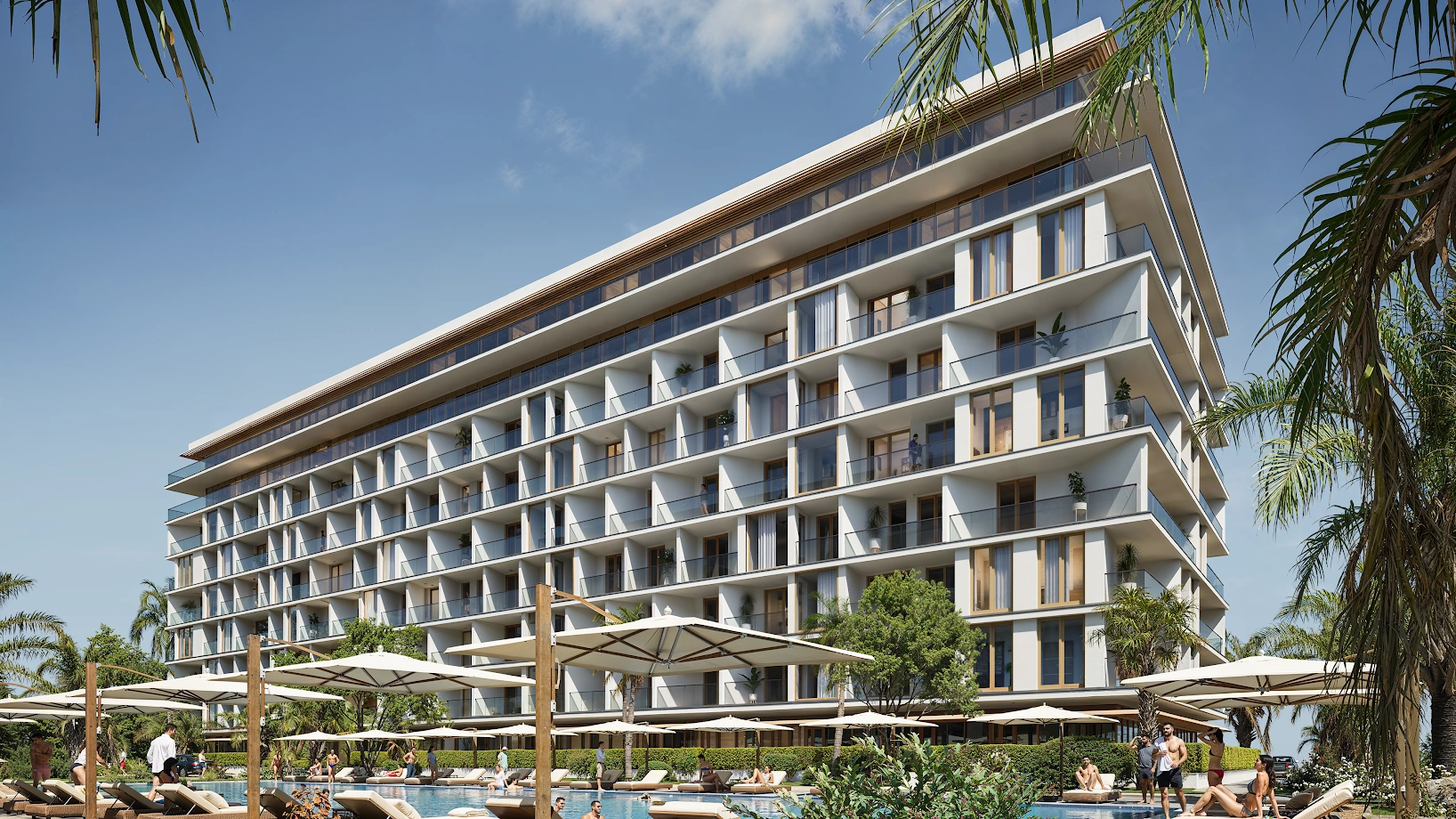 Квартиры с открытым бассейном в Баку, Азербайджан