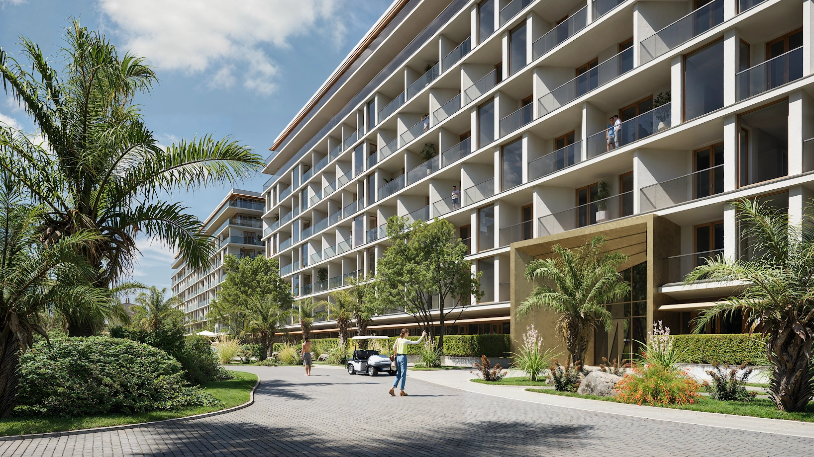 Квартиры с открытым бассейном в Баку, Азербайджан