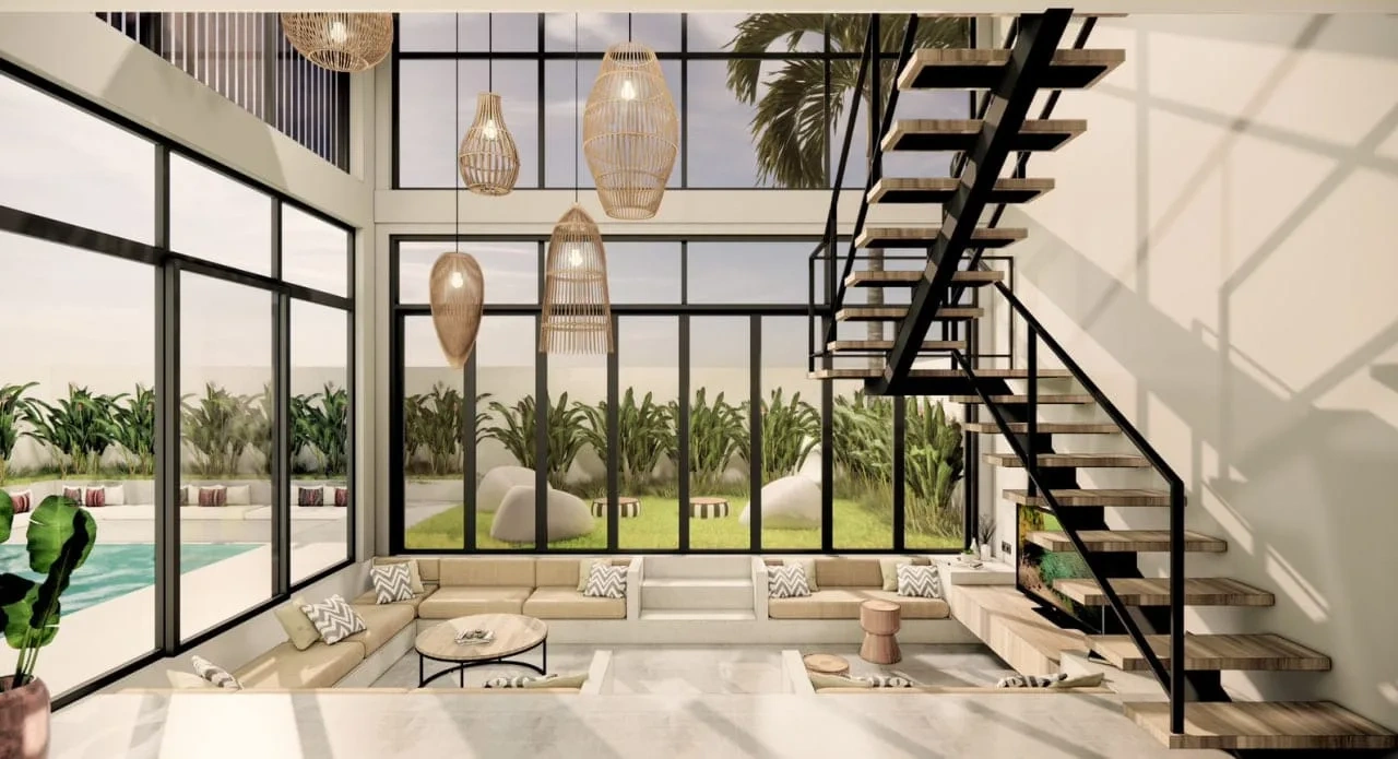 Элегантная вилла 310 m2 в Переренане, Бали