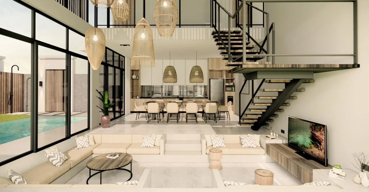 Элегантная вилла 310 m2 в Переренане, Бали