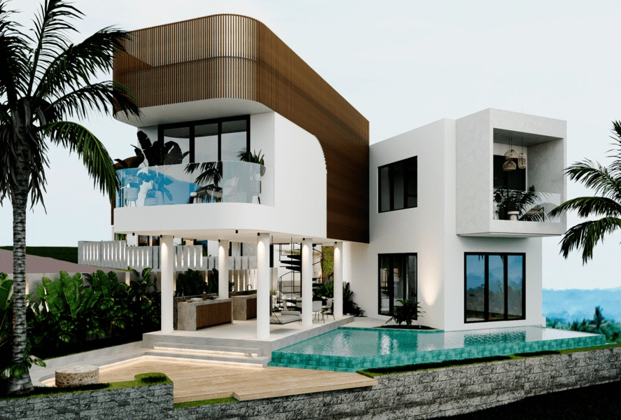 Элегантная вилла 465 m2 в Переренане, Бали