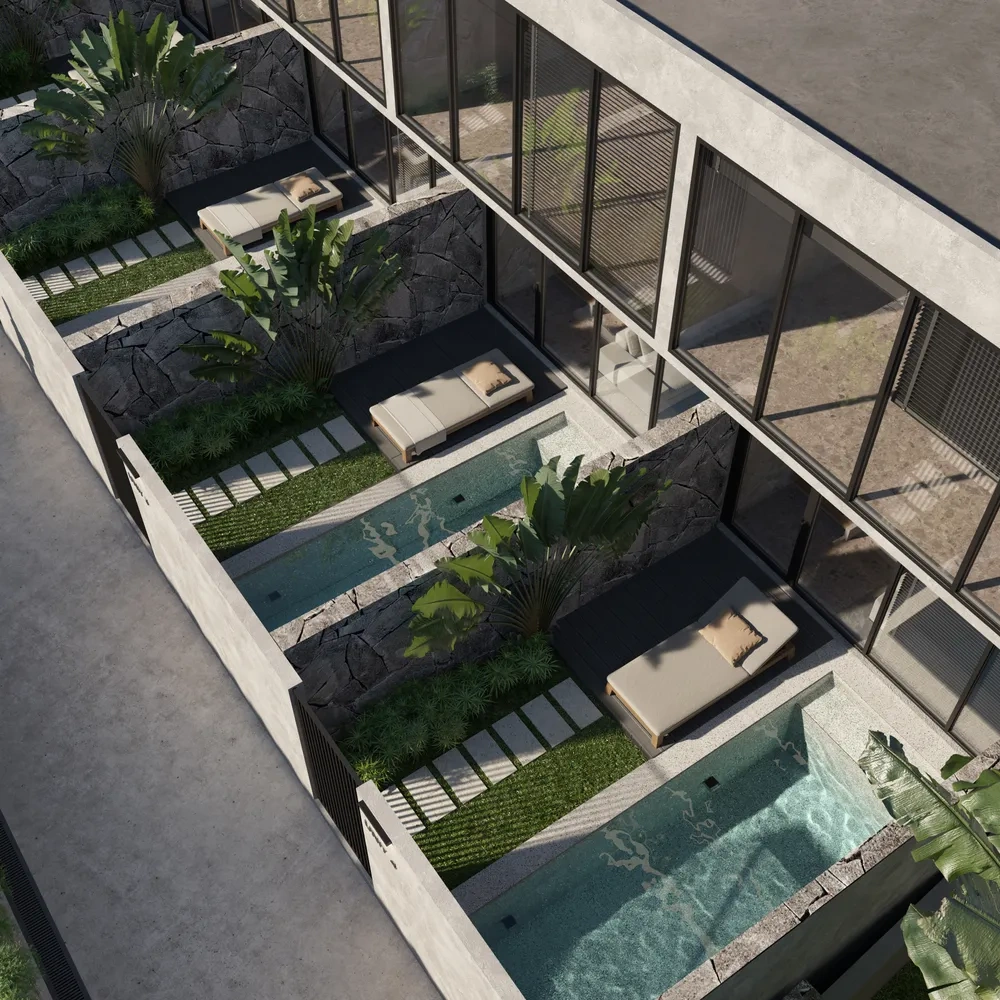 Элегантный таунхаус в Чангу, Бали