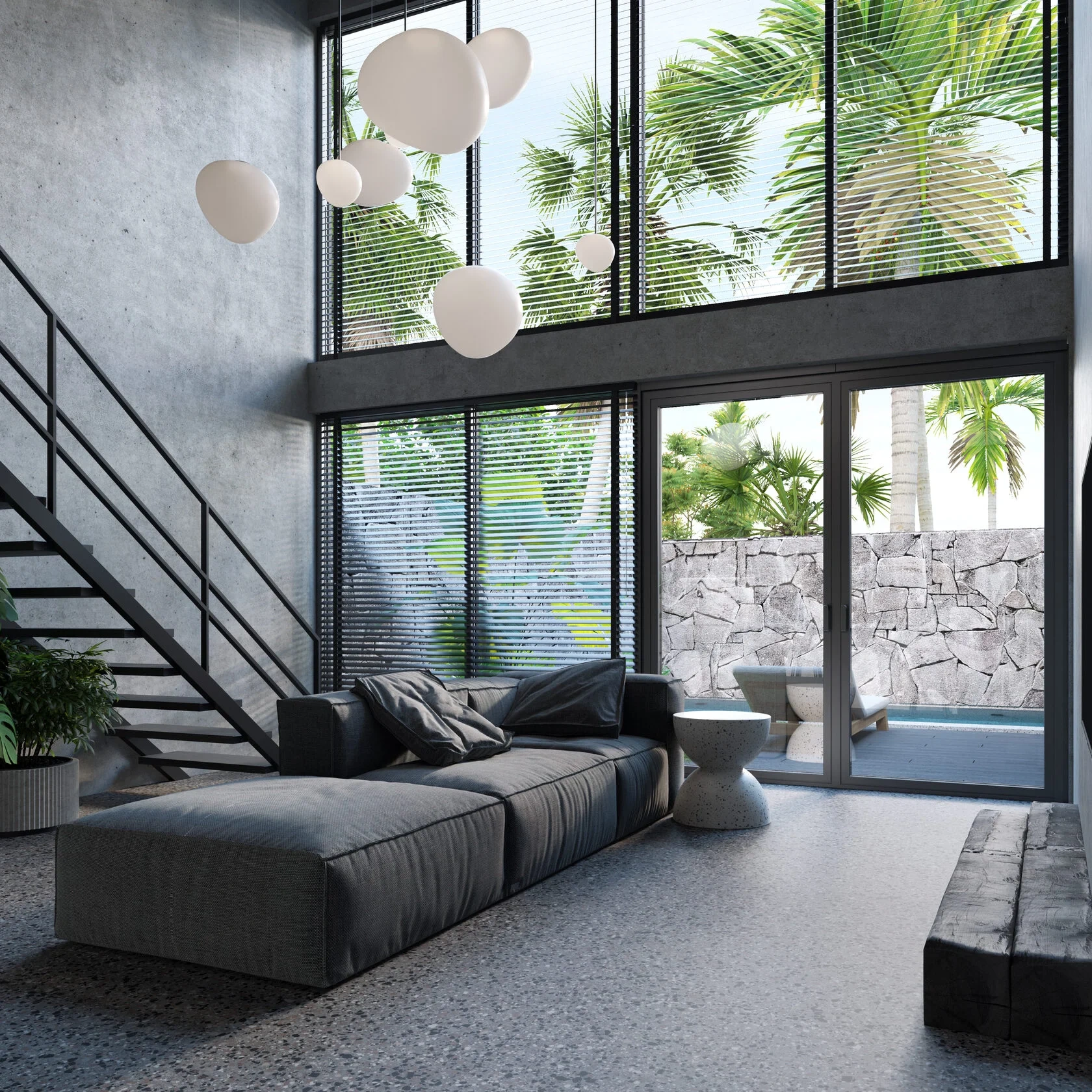 Элегантный таунхаус в Чангу, Бали