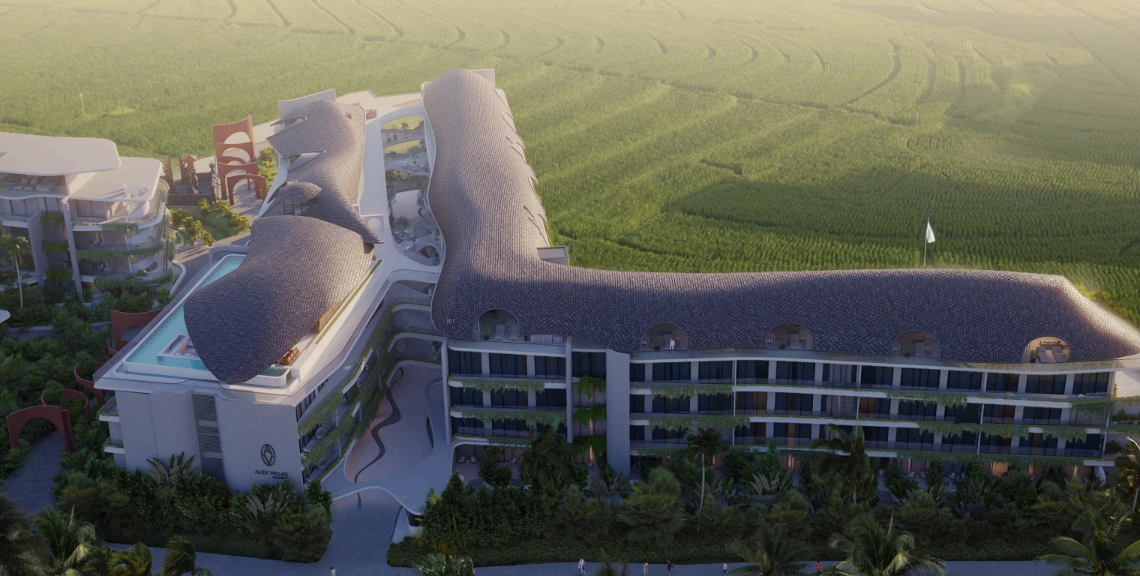 Элегантная квартира с 2 спальнями в Чангу, Бали