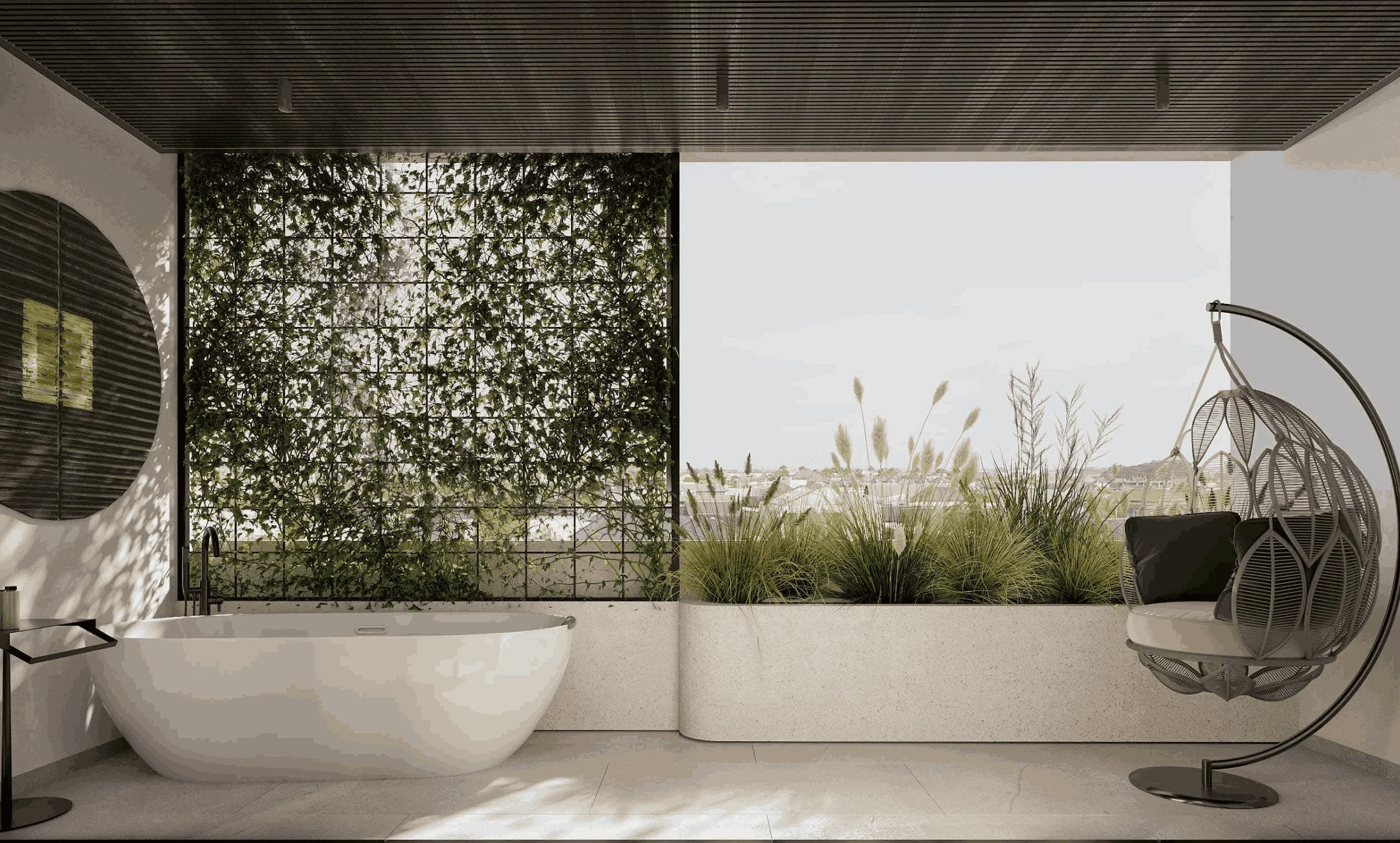 Элегантная квартира с 2 спальнями в Чангу, Бали