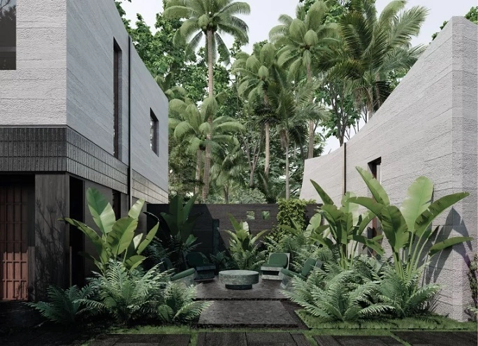 Элегантная вилла в Убуде на Бали