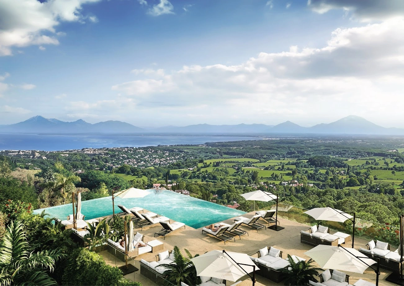 Виллы с открытым бассейном в Бадунге, Индонезия