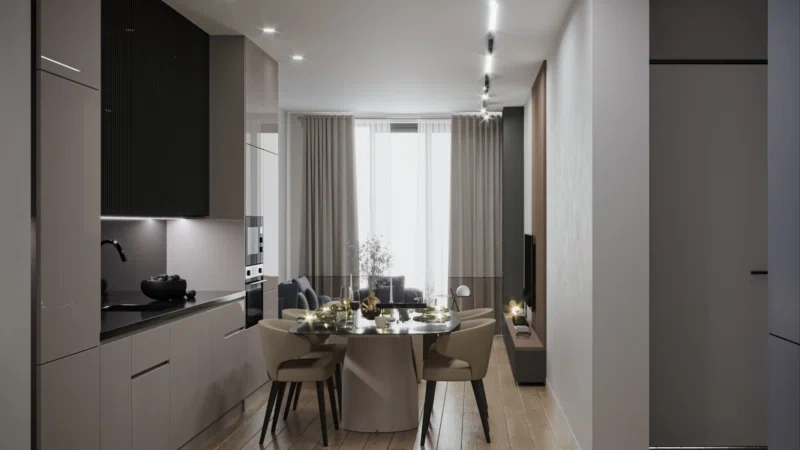 Светлая квартира в Батуми, Грузия