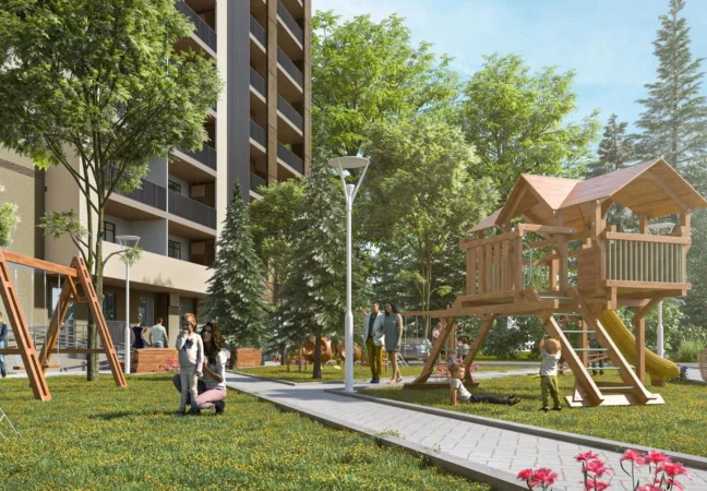 Светлая квартира в Тбилиси, Грузия