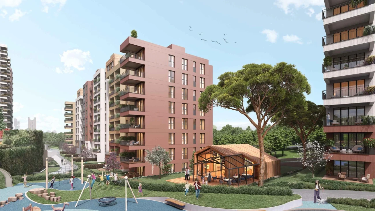 Современная квартира в эксклюзивном жилом комплексе Стамбула, Турция