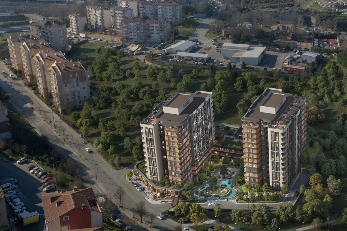 Квартира в престижном проекте Стамбула, Турция
