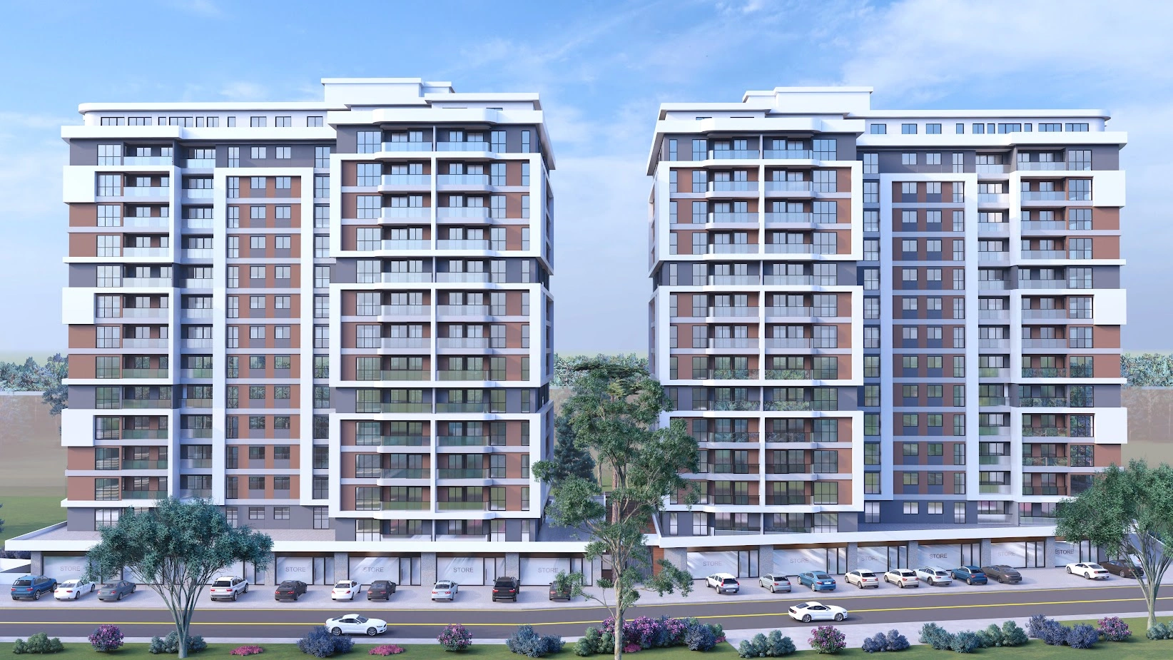 Светлая квартира в Стамбуле, Турция