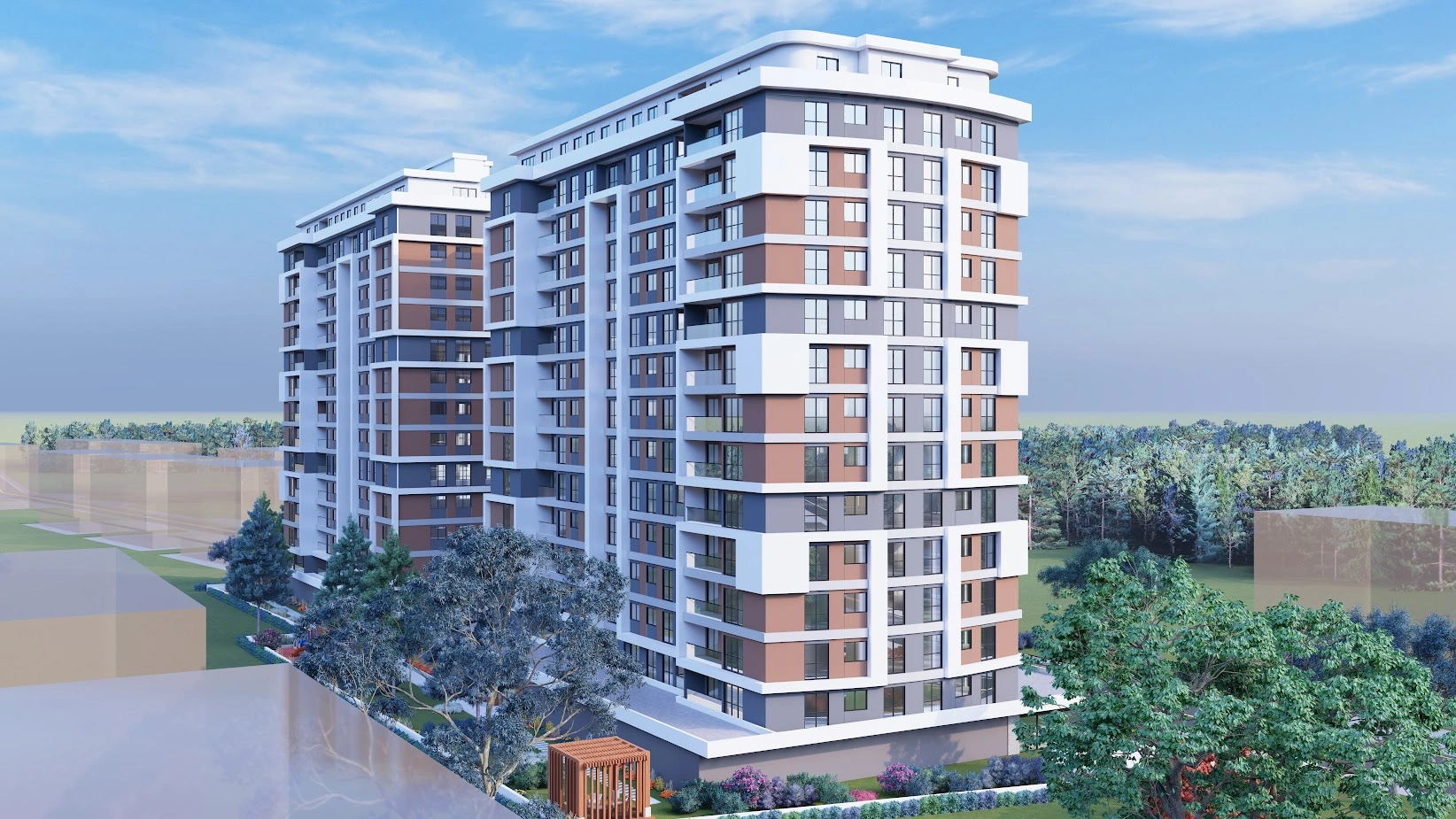 Светлая квартира в Стамбуле, Турция