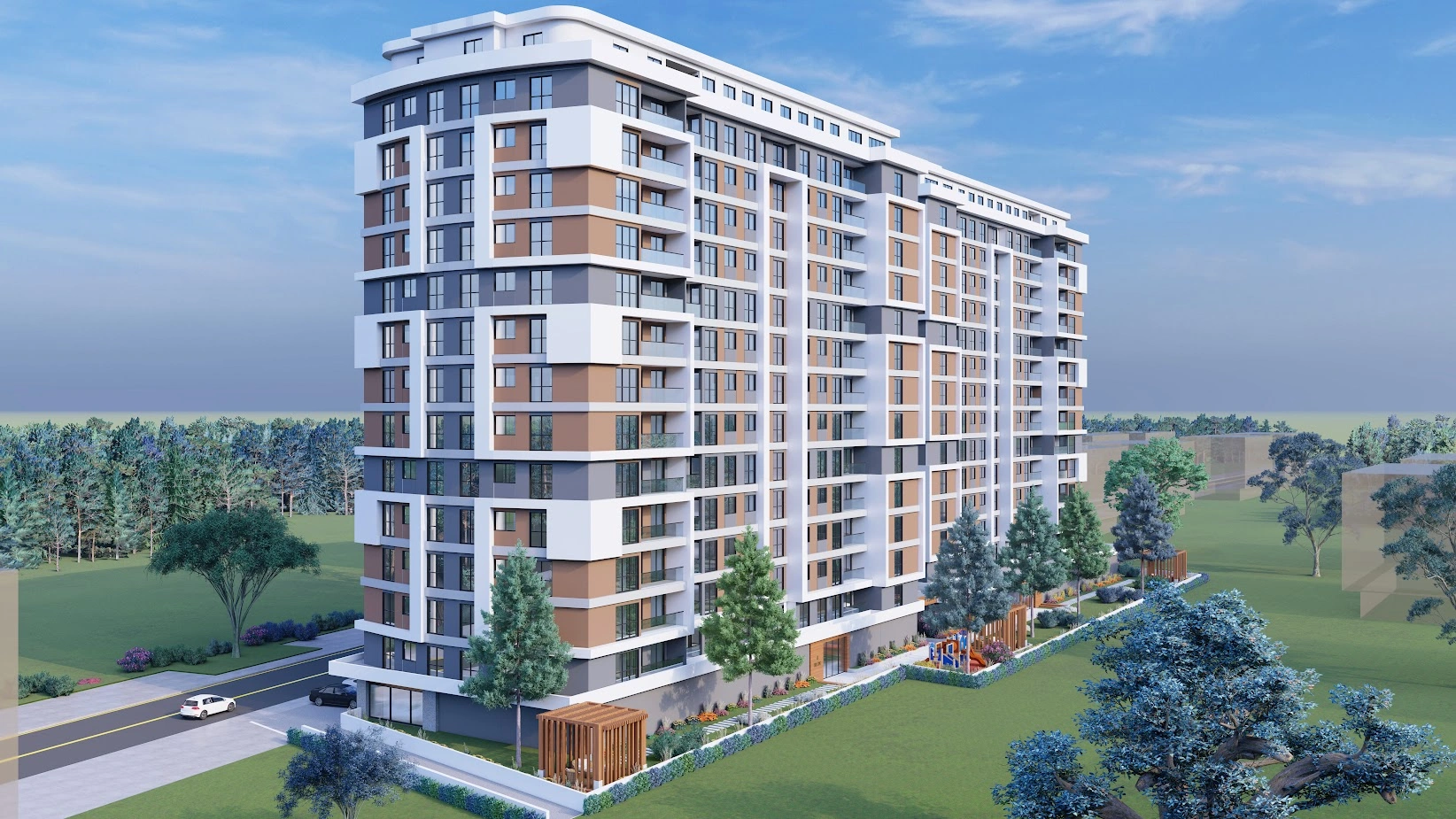 Светлая квартира в Стамбуле, Турция