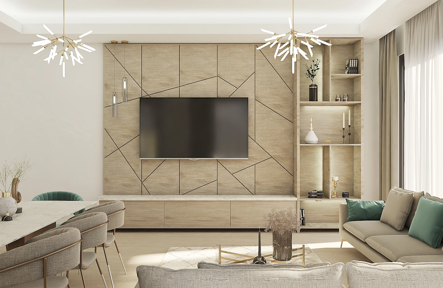 Светлая квартира в азиатской части Стамбула, Турция