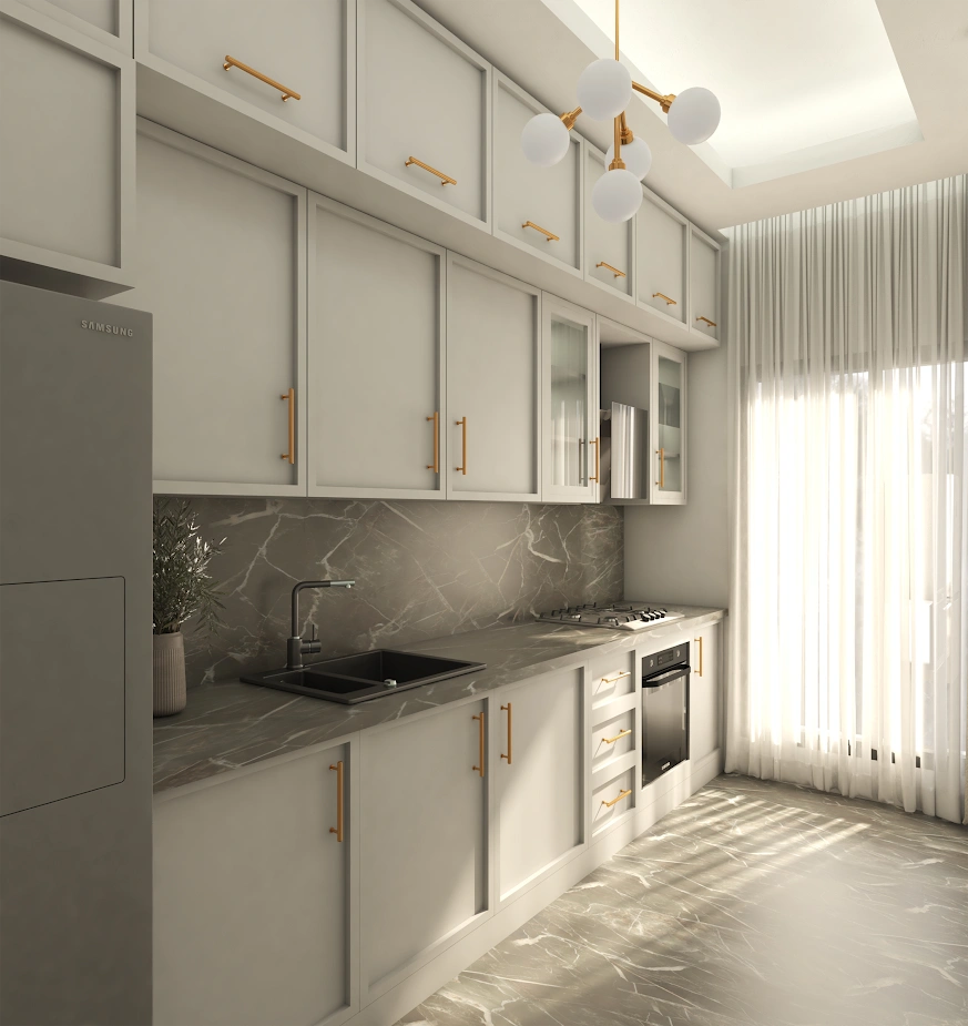 Светлая квартира в азиатской части Стамбула, Турция