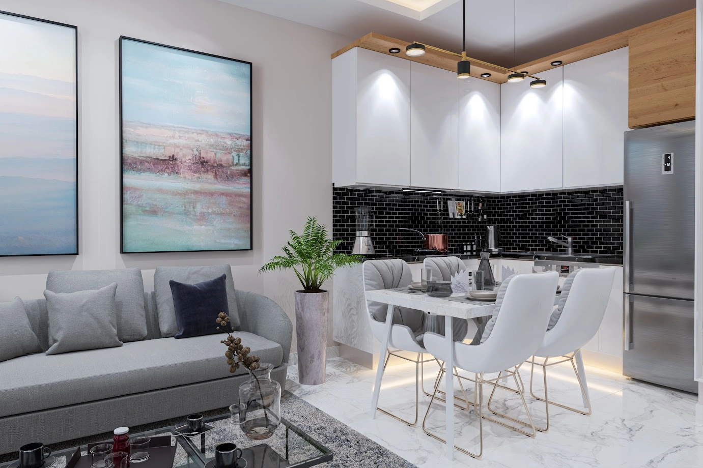 Апартаменты с хаммамом в Аланье, Турция