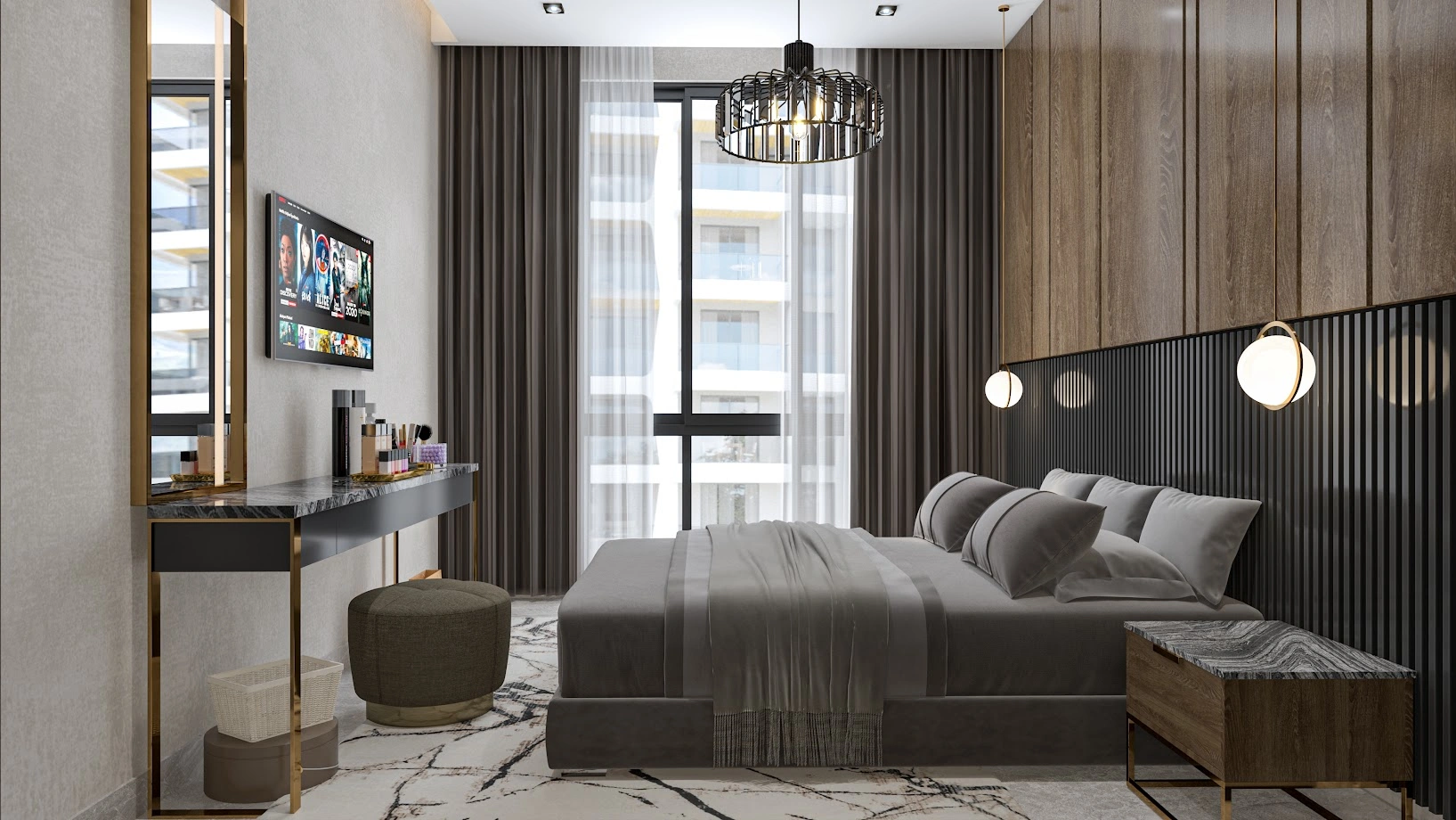 Квартиры с детским бассейном в Аланье, Турция