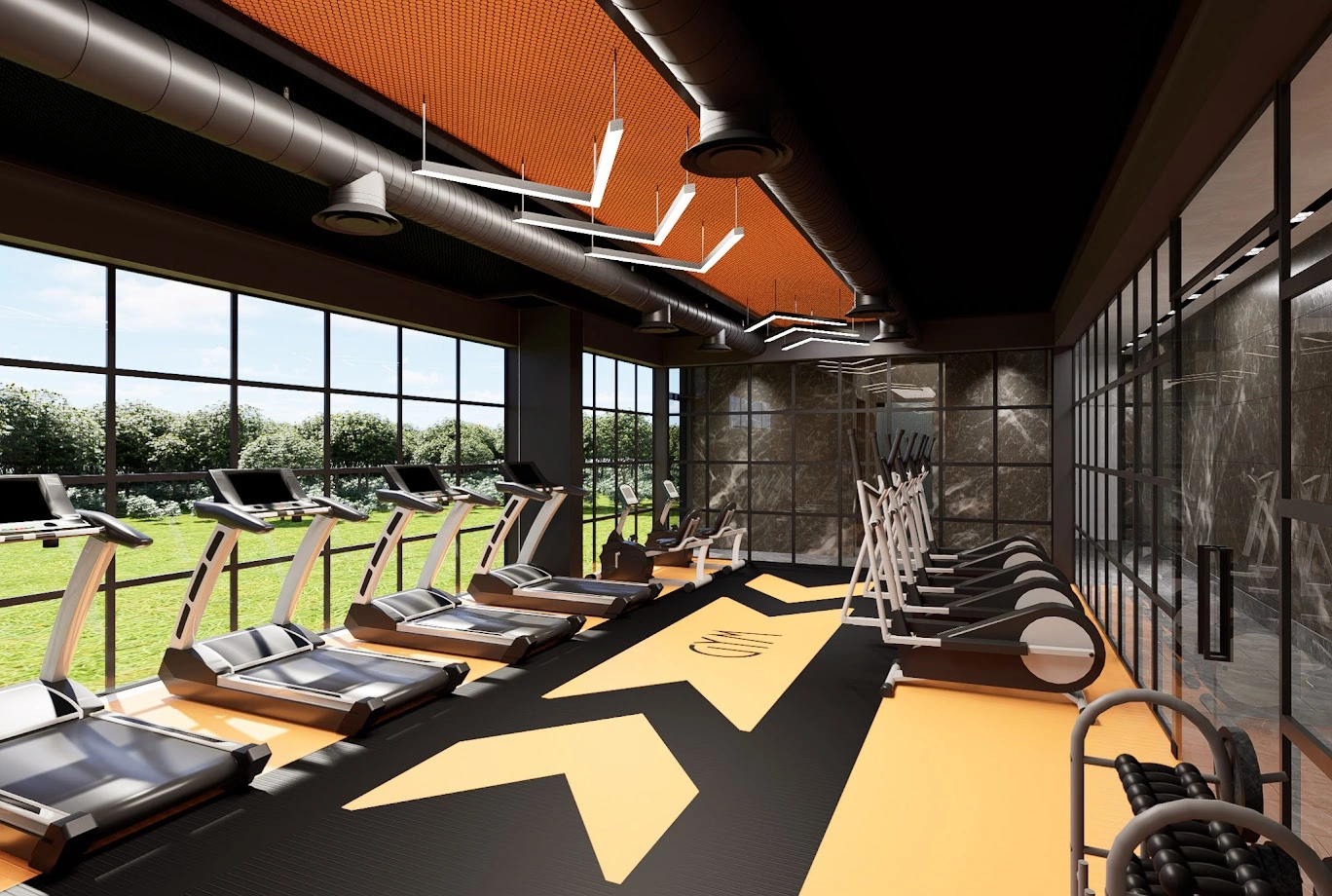 Апартаменты с открытым бассейном в Алании, Турция