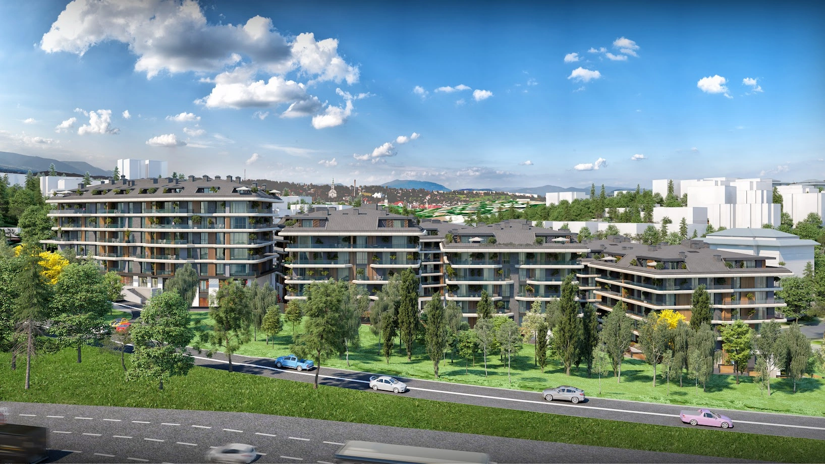 Апартаменты с парковкой в Стамбуле, Турция