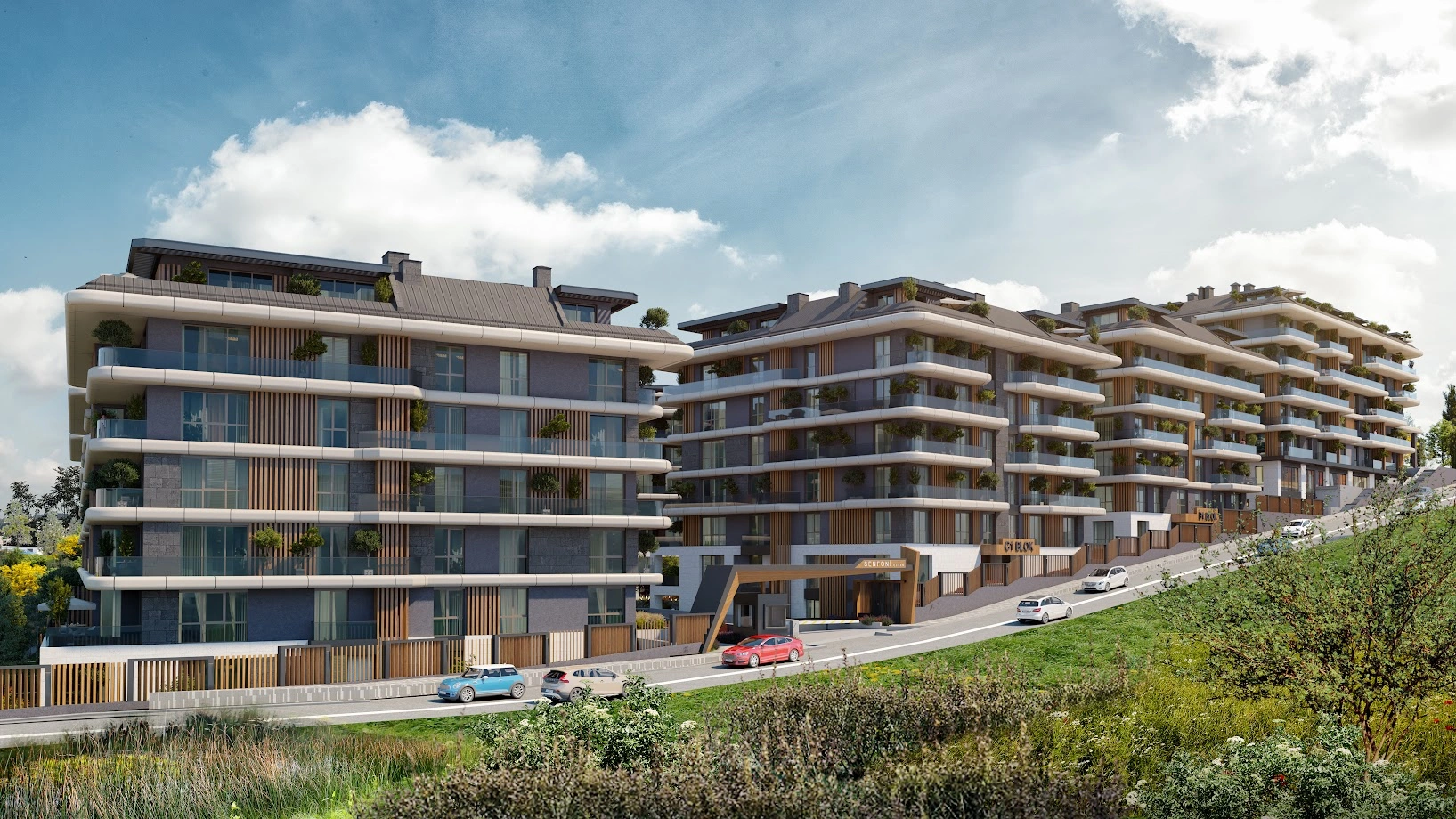 Апартаменты с парковкой в Стамбуле, Турция