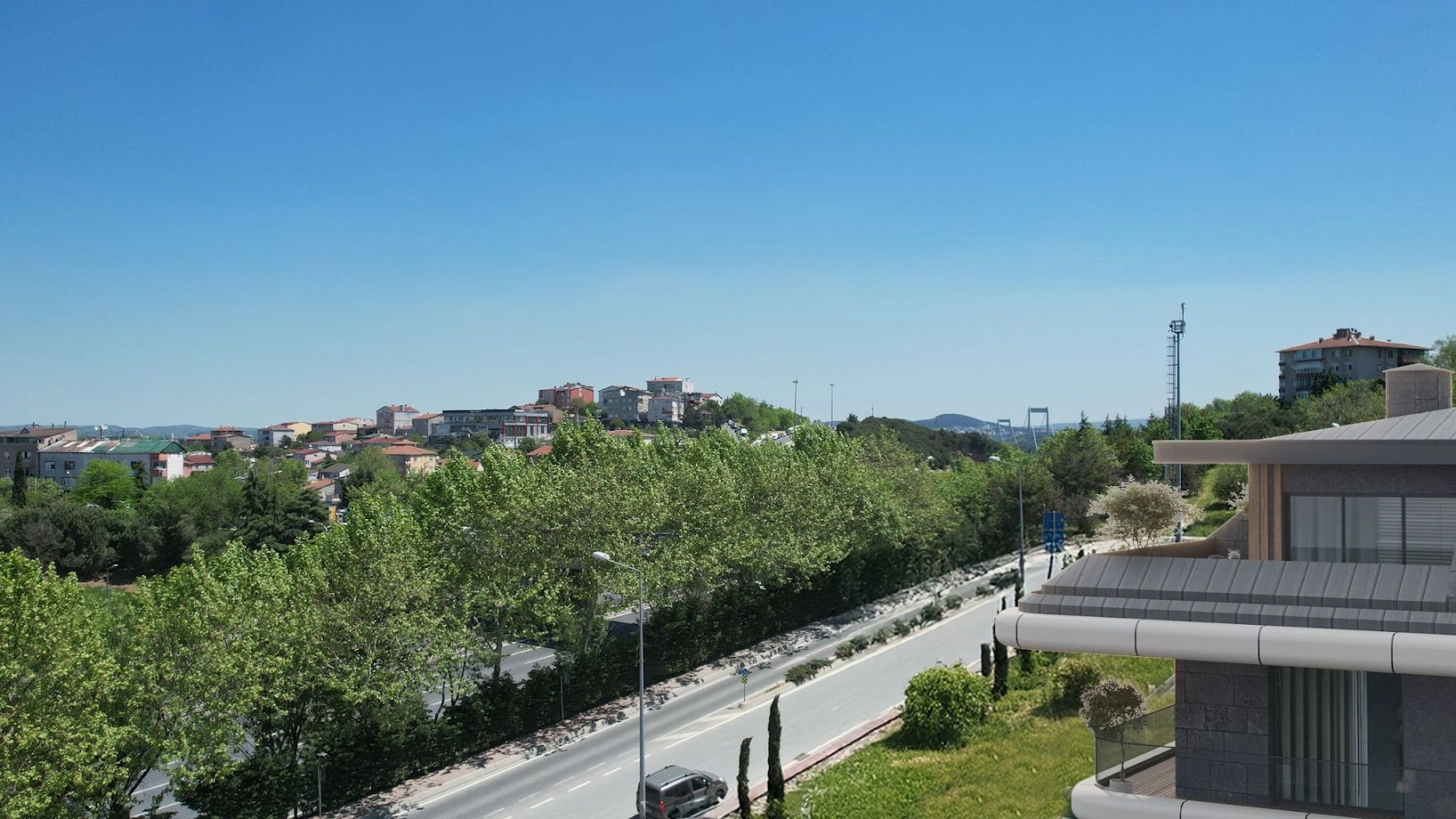 Апартаменты с парковкой в Стамбуле, Турция