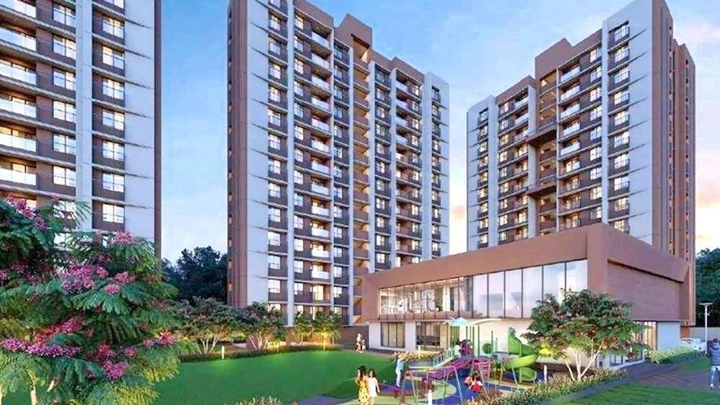 Комфортная квартира 4+1 в Ахмадабаде, Индия