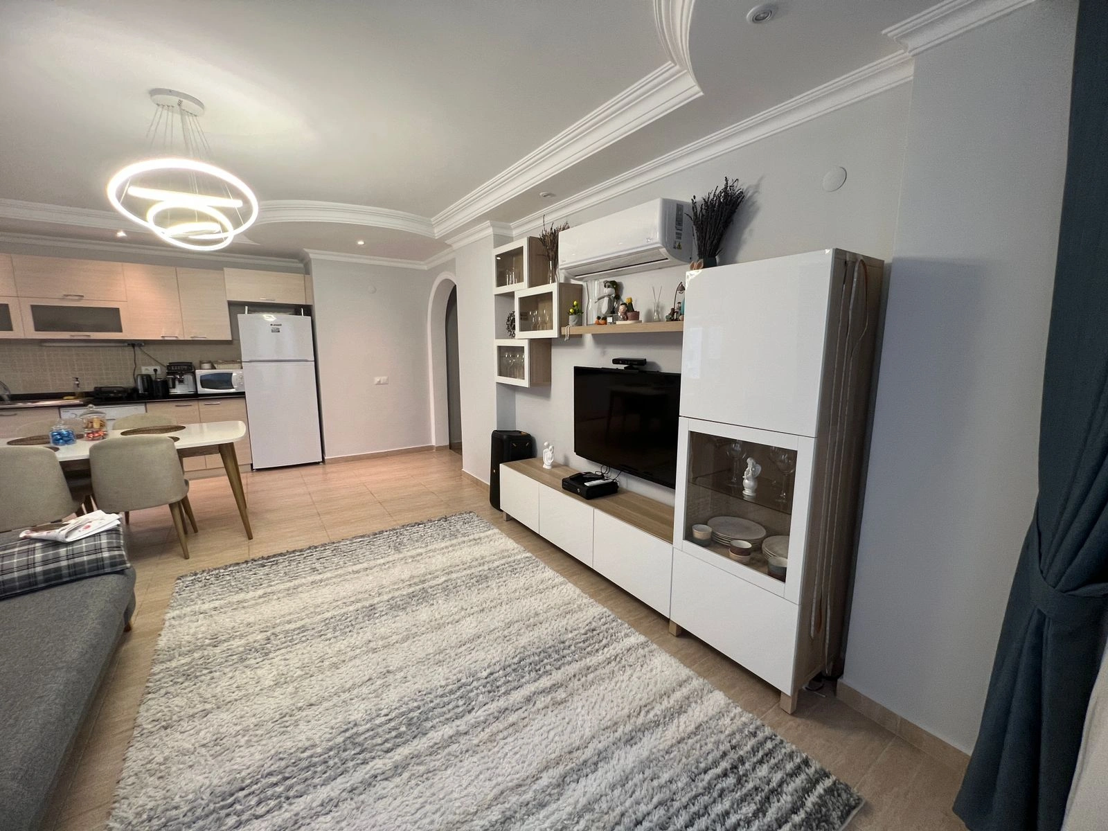 Квартира с двумя спальнями у моря в Аланье, Турция