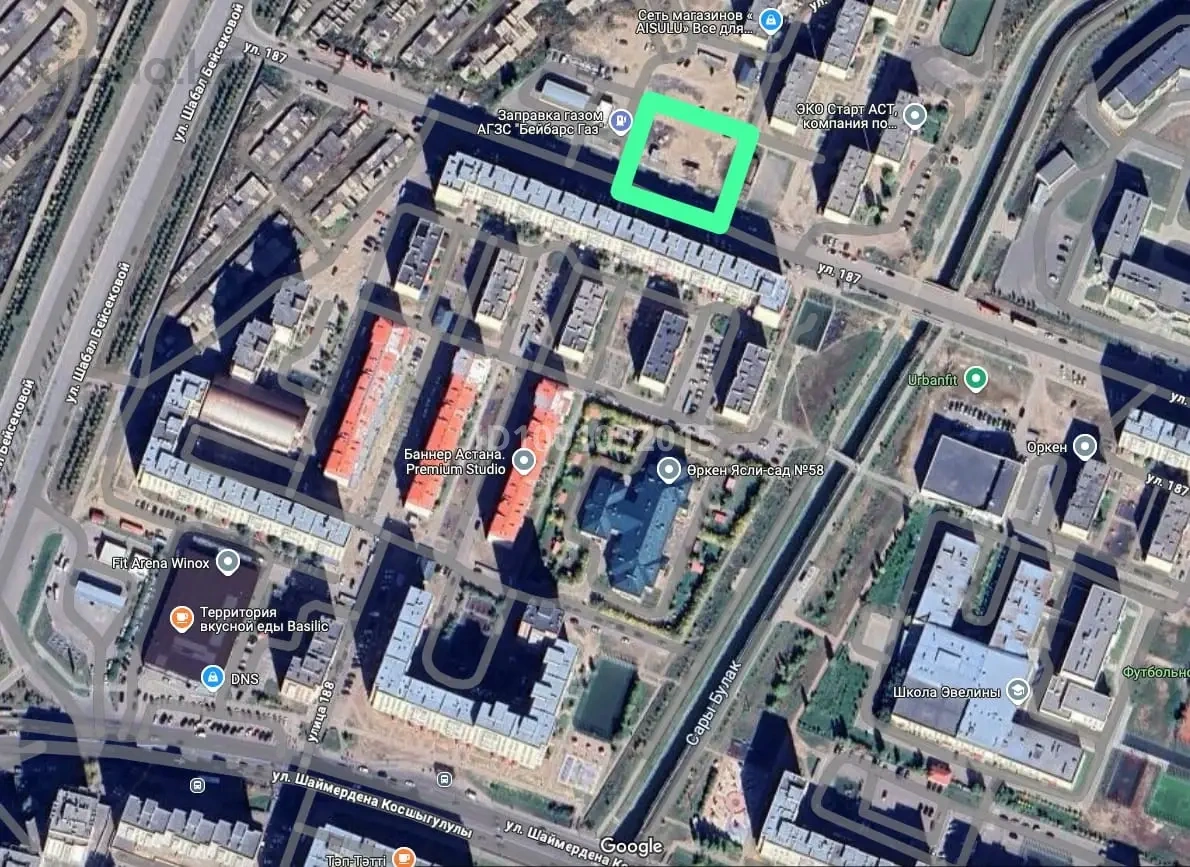 Удобный участок площадью 2200 м² в Астане, Казахстан