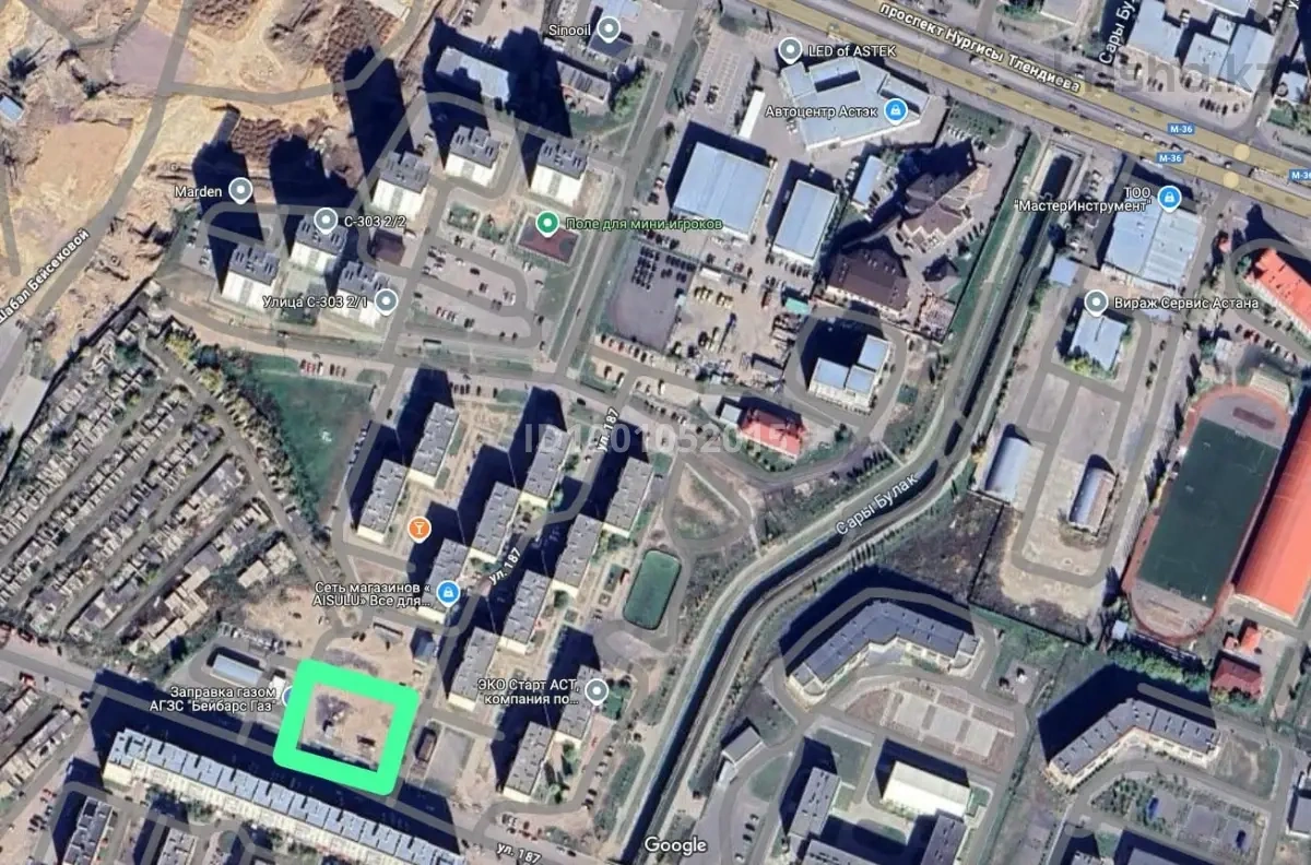 Удобный участок площадью 2200 м² в Астане, Казахстан