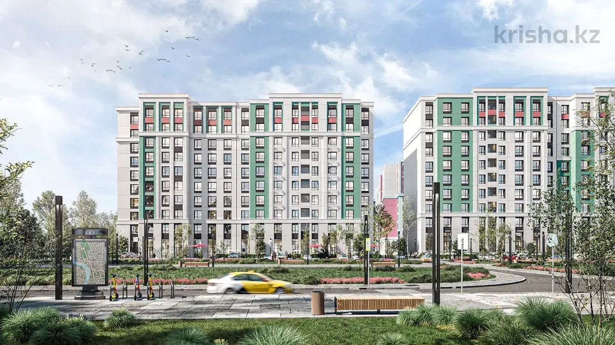 Новая квартира площадью 93 m² в Актобе, Казахстан