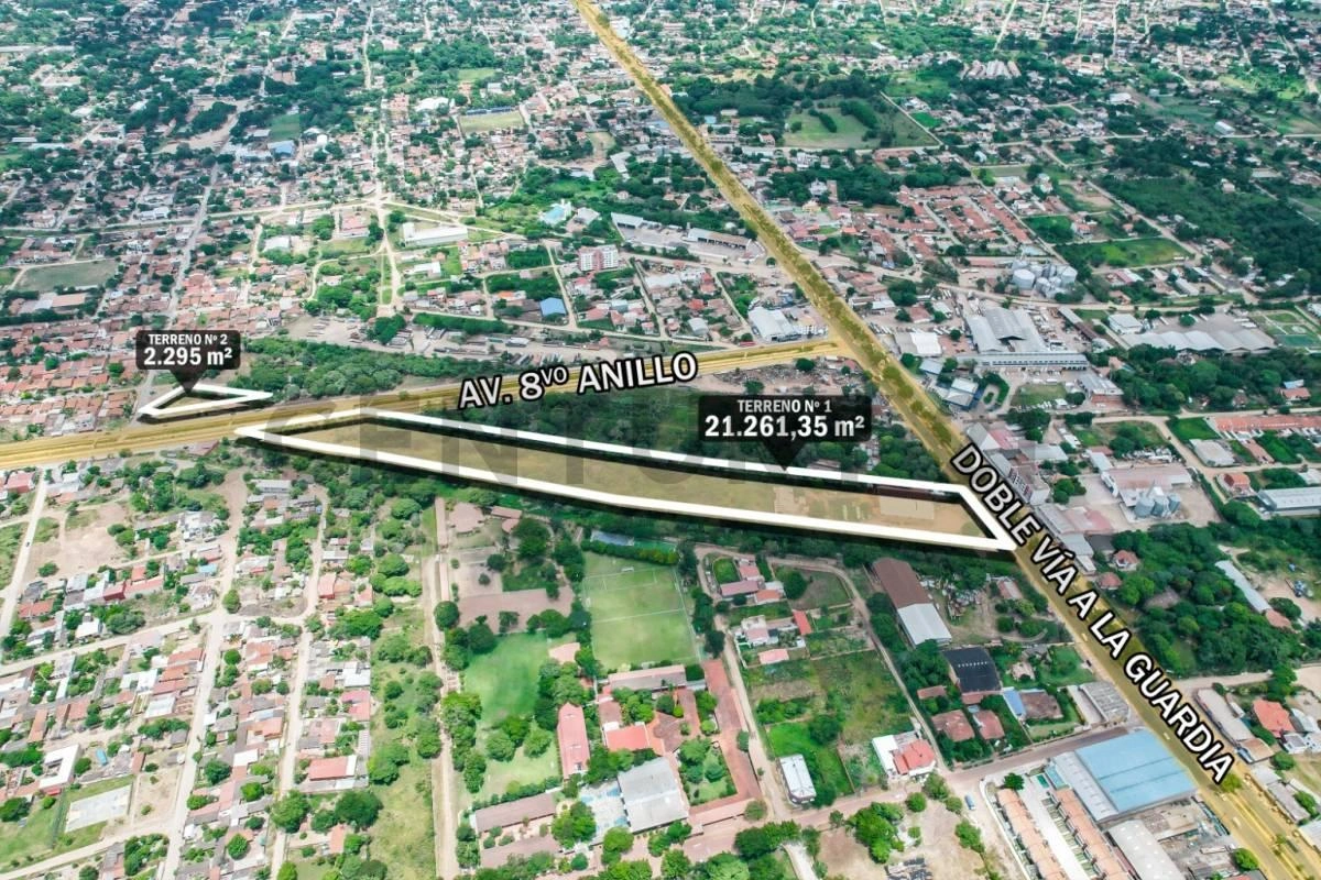 Участок площадью 21261 m² в Санта-Крус-де-ла-Сьерра, Боливия