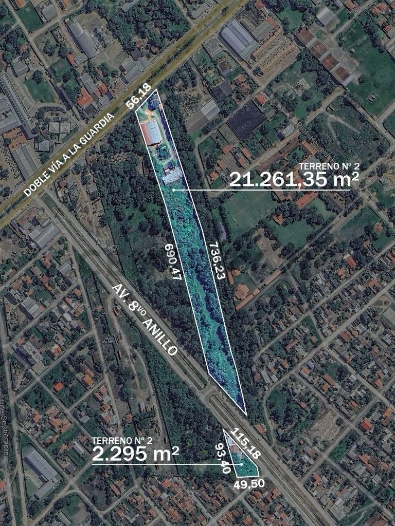Участок площадью 21261 m² в Санта-Крус-де-ла-Сьерра, Боливия