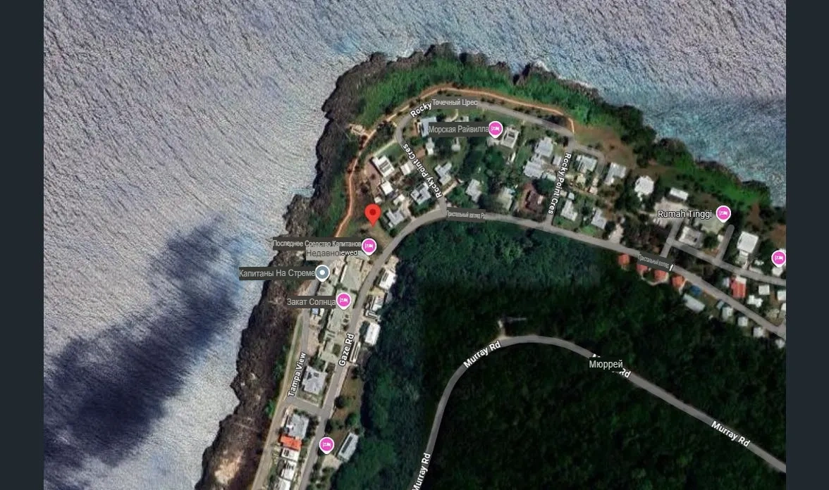 Престижный прибрежный участок 242 м² на Острове Рождества, Австралия