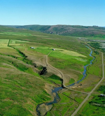 Участок 49700 м² в Borgarfjarre, Исландия