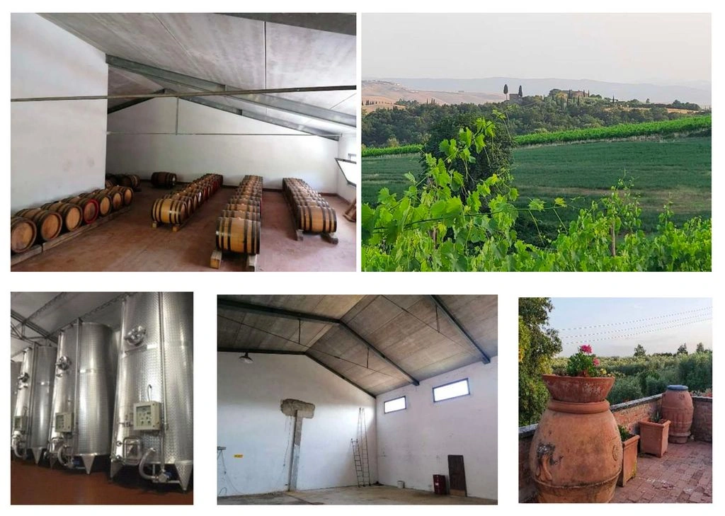 Поместье с виноградниками и винодельней в Тоскане, Италия